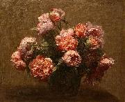 Henri Fantin-Latour Vase of Peonies oil painting on canvas
